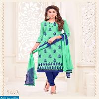 barfi by RR Wholesale chanderi Dress material